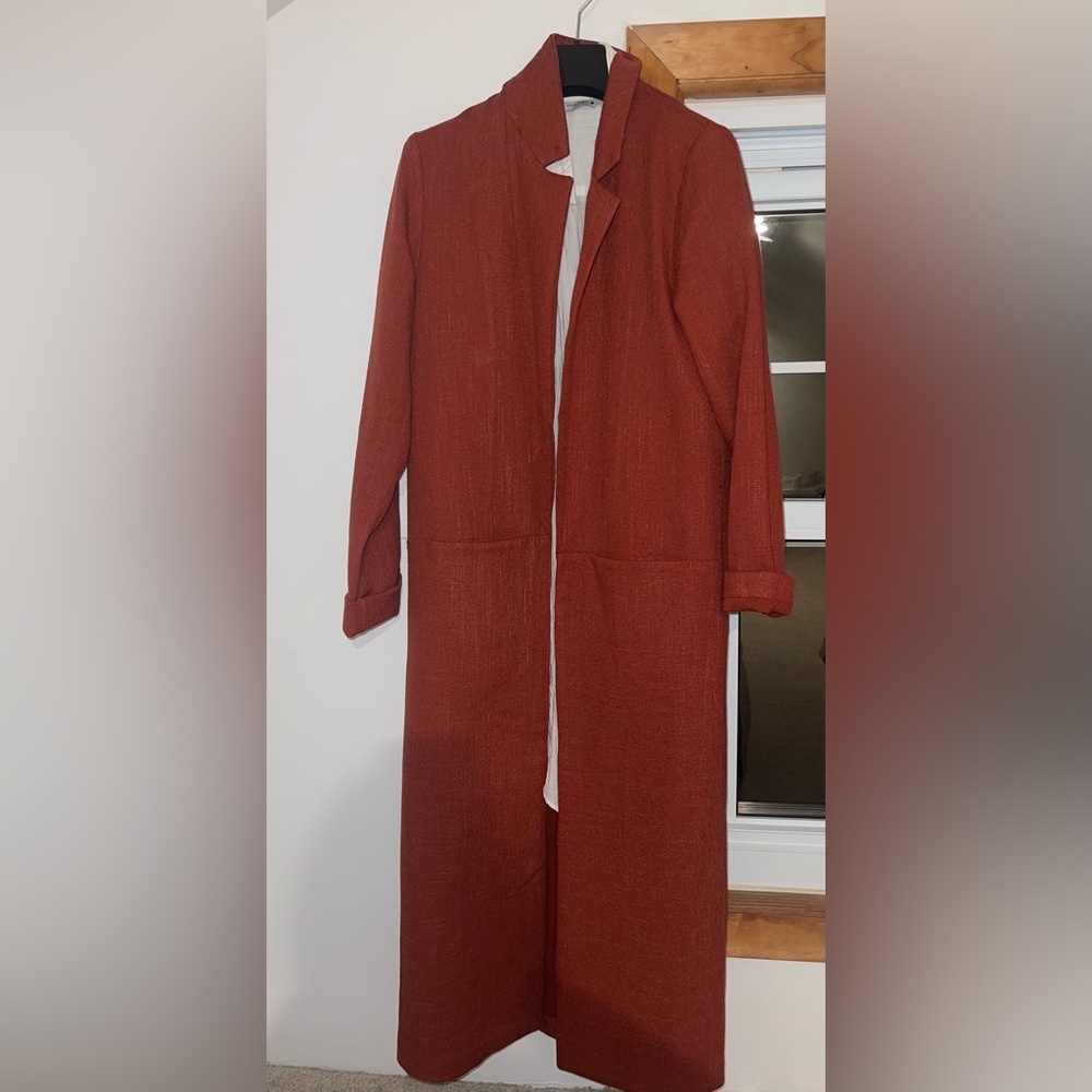Longline H&M coat, size XS, in perfect condition
